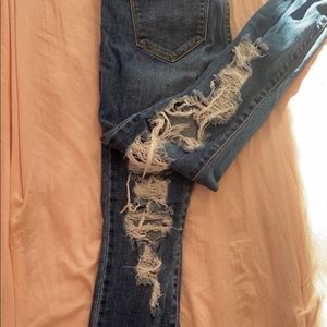 blue Cello distressed jeans